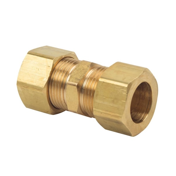 Thrifco Plumbing No. 62 5/16 Inch Lead-Free Brass Compression Union 4401347 - main